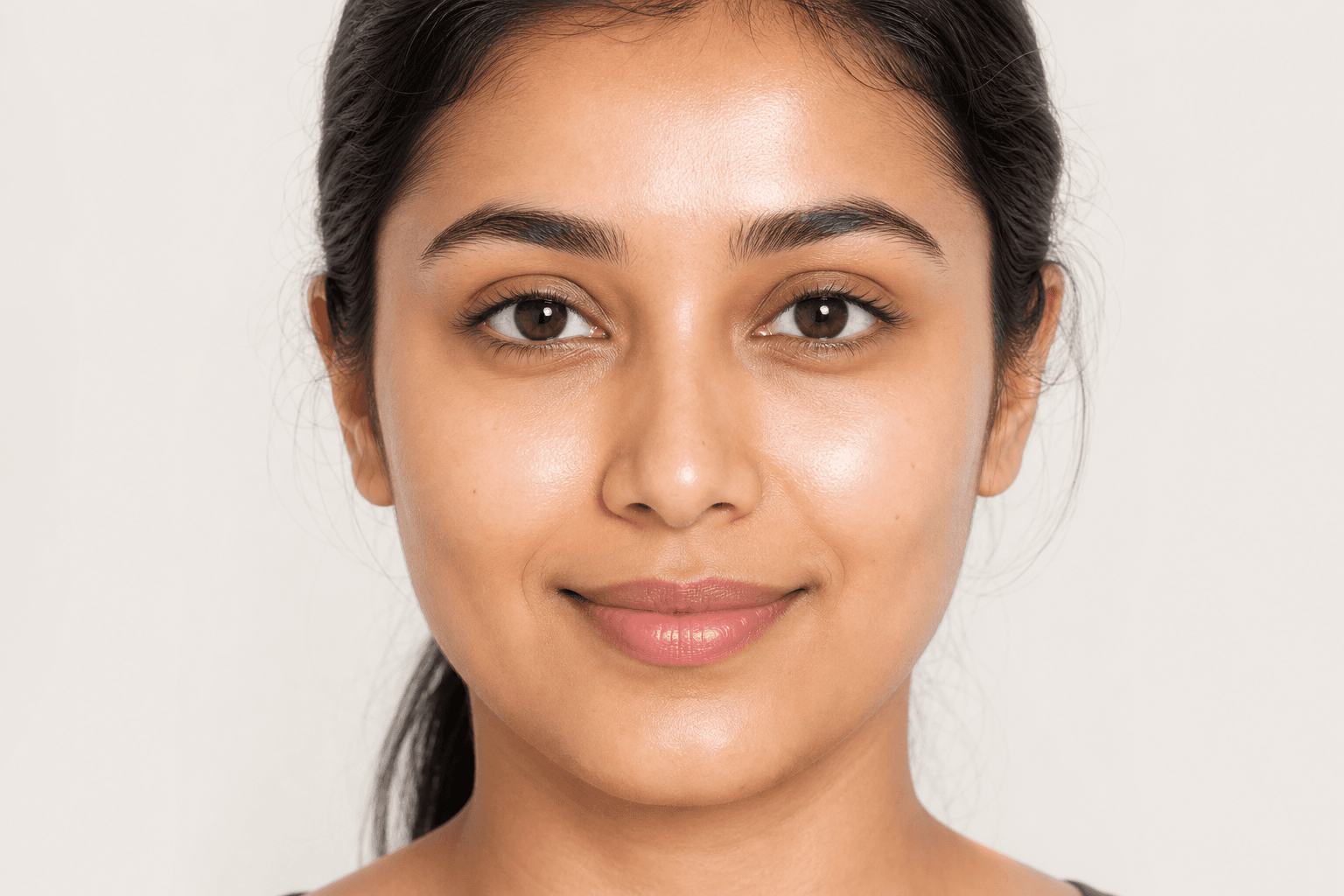 After — smoother, radiant, even-toned skin